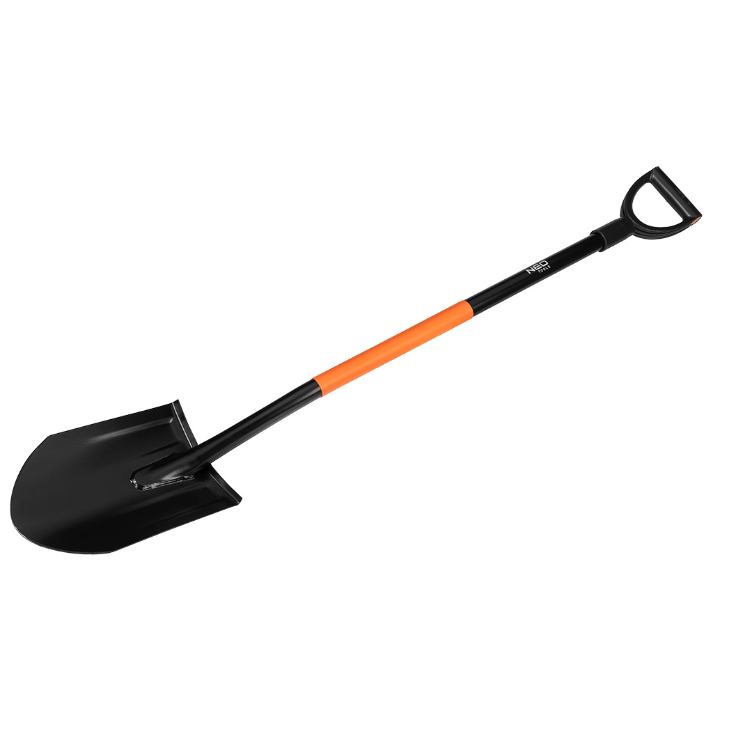 Загартована лопата, металева ручка, гостра NEO (95-008-1)